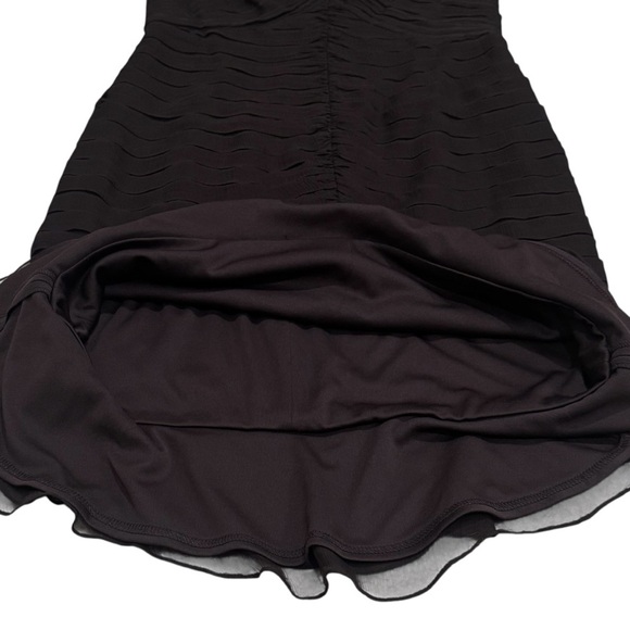 Tadashi Collection Elegant 100% Silk Tiered Cocktail Old Money Party Dress 10P - Picture 7 of 12